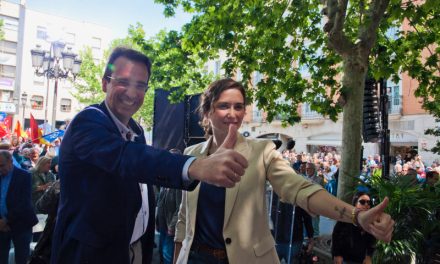 Recuenco promete gobernar con «sentido común» para un municipio «líder» en un mitin con Ayuso que ya ve al candidato popular como «campeón»