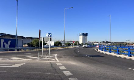 Abre al tráfico la nueva rotonda elevada para mejorar el acceso a Leganés Tecnológico