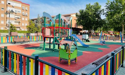 Valoriza renueva el pavimento de 73 áreas infantiles y circuitos biosaludables de Leganés