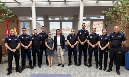 Toman posesión ocho de los 40 nuevos agentes de la Policía Local de Leganés