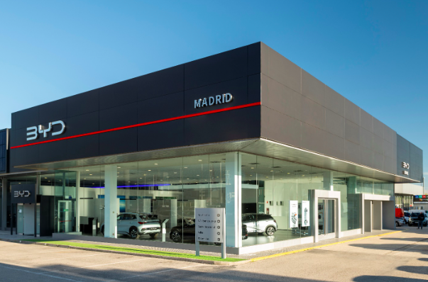 Astara Retail inaugura en Leganés el tercer concesionario de BYD en Madrid
