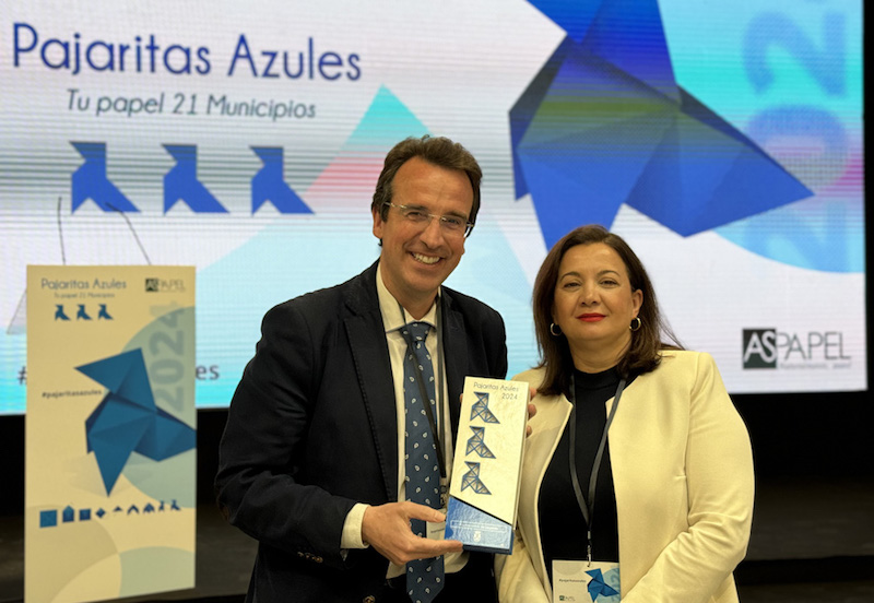 Leganés triunfa en el reciclaje: tres Pajaritas Azules por su gestión de papel y cartón