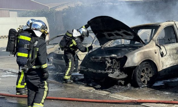 Incendio en infravivienda de Leganés deja cuatro heridos, uno con quemaduras de segundo grado