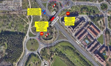 Corte del puente de la M-407 por obras a partir de la próxima semana