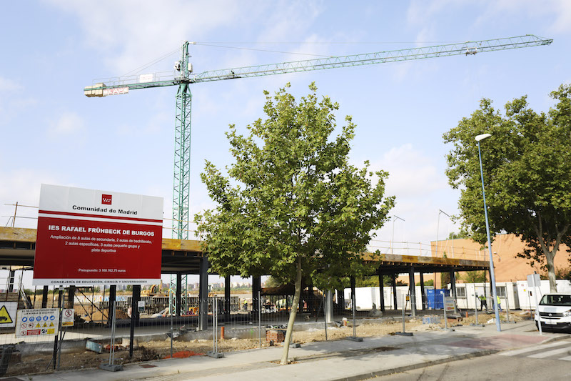 Leganés contará con nuevas infraestructuras educativas, sanitarias y culturales