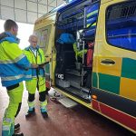 Muere un trabajador tras caerle una placa de hormigón de 600 kilos en una nave de Leganés