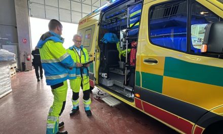 Muere un trabajador tras caerle una placa de hormigón de 600 kilos en una nave de Leganés