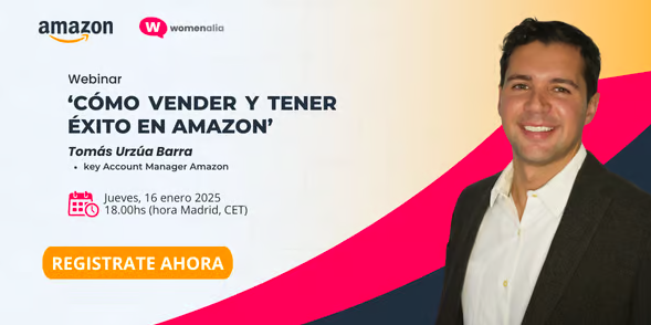 Webinar gratuito de Womenalia y Amazon para potenciar negocios online