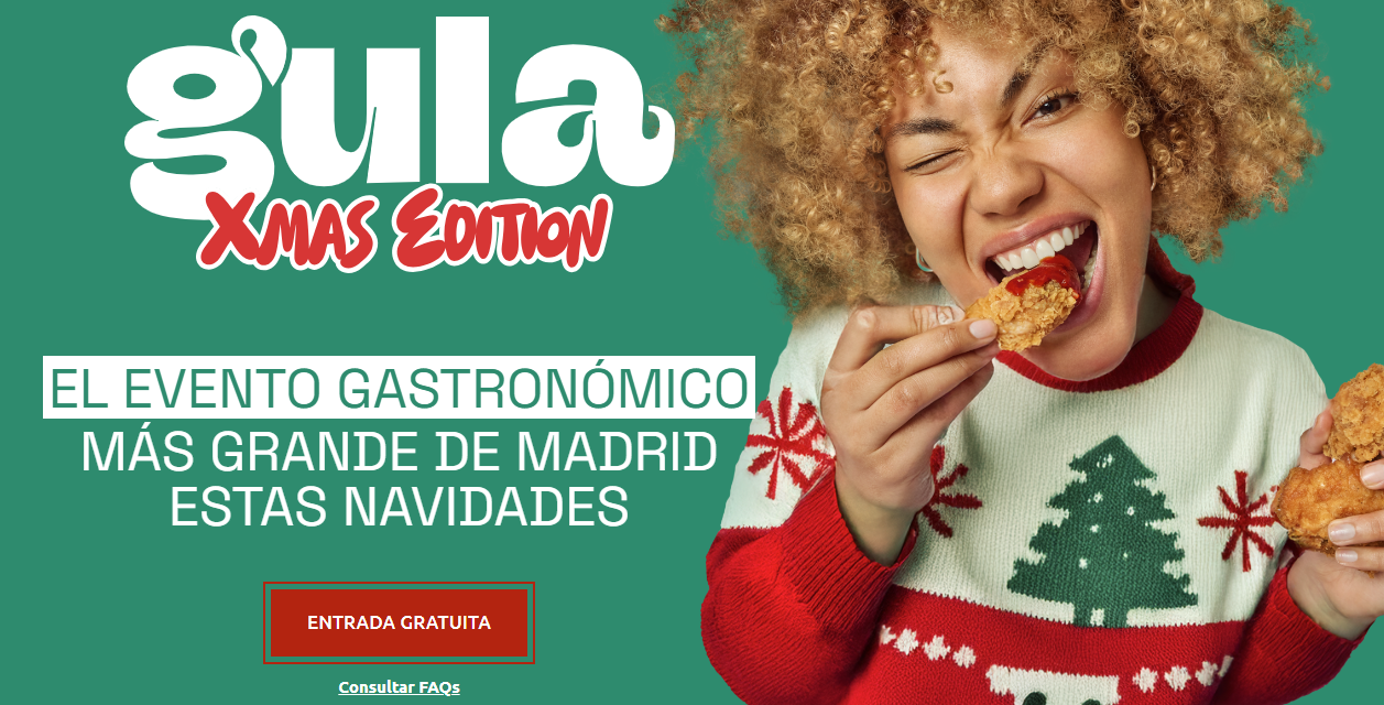 El alcalde de Leganés inaugura el Gula Fest Xmas Edition, el mayor evento navideño de la región