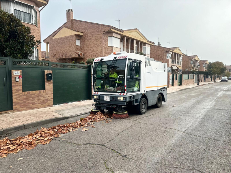 Torrejón de la Calzada confía de nuevo en Valoriza para su limpieza viaria y recogida de residuos