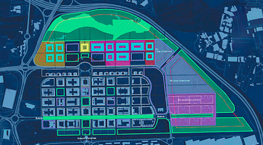 El alcalde de Leganés presenta el nuevo barrio ‘Puerta de Madrid’ con 3.800 viviendas