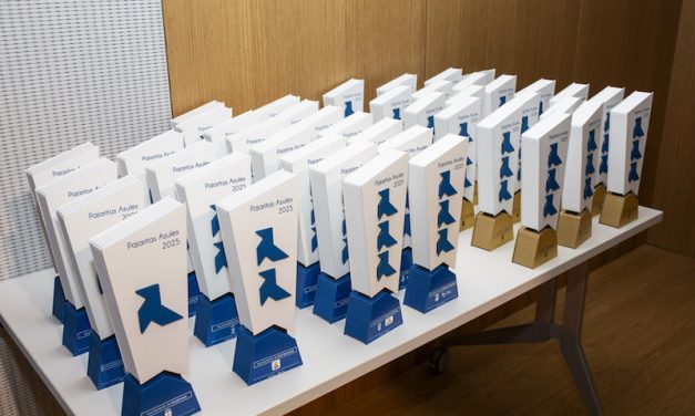 Leganés revalida las tres Pajaritas Azules por su excelencia en el reciclaje de papel y cartón