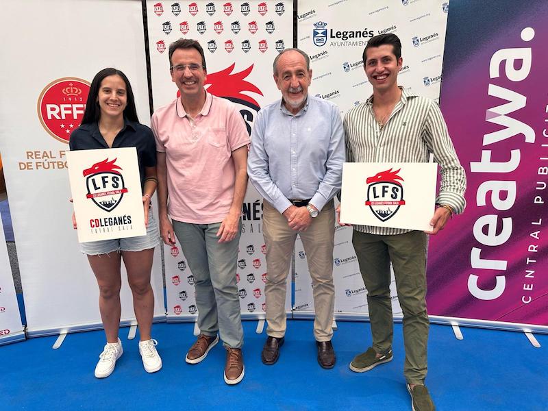 El CD Leganés FS renueva su escudo para iniciar una nueva etapa con identidad reforzada