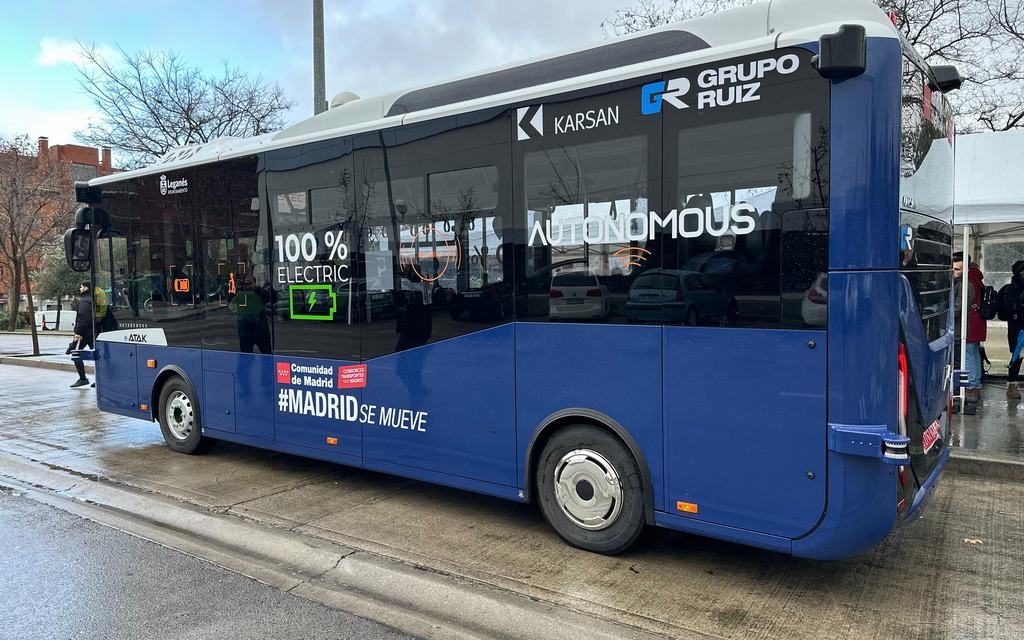 Leganés estrenará en 2026 el primer autobús autónomo y a demanda de España