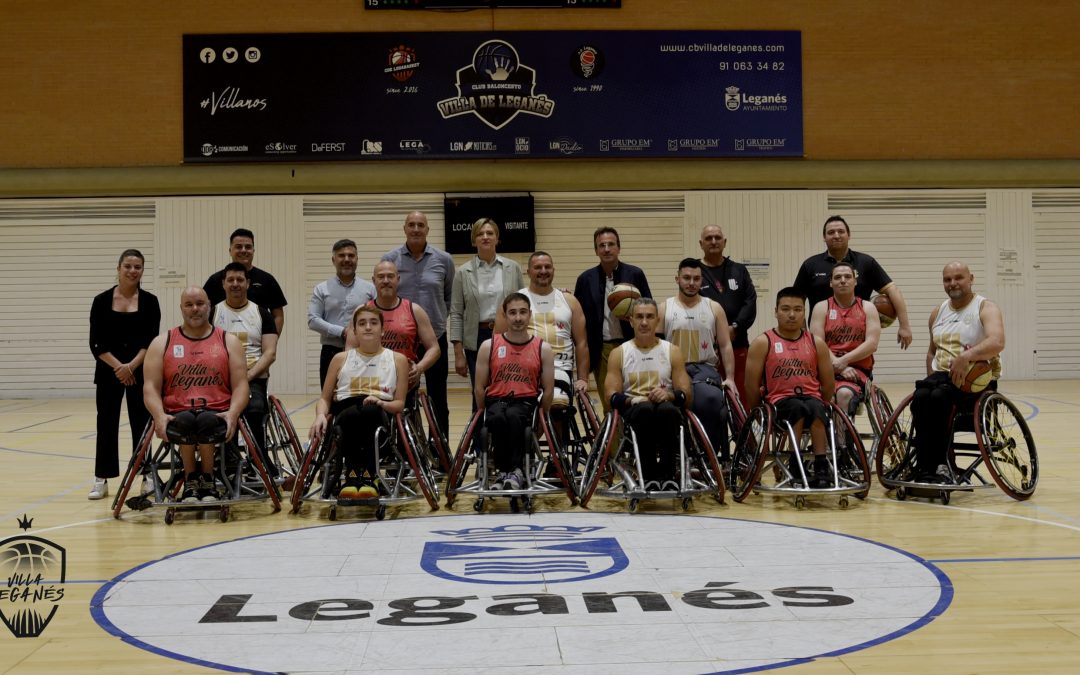 Éxito en la presentación oficial del equipo BSR del CB Villa de Leganés