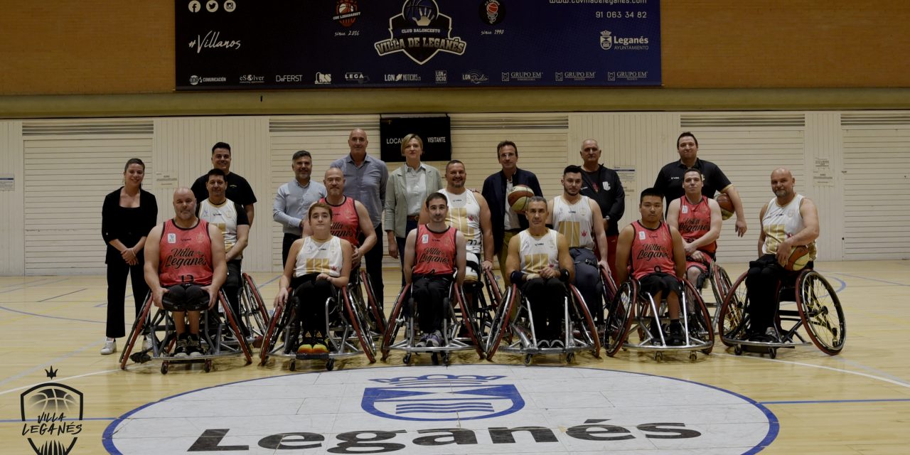 Éxito en la presentación oficial del equipo BSR del CB Villa de Leganés