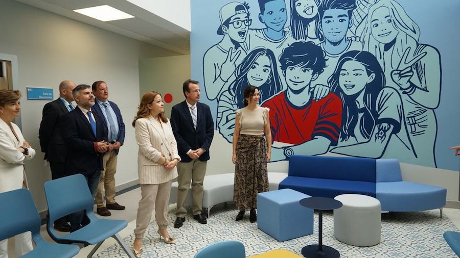 Ayuso inaugura en Leganés un nuevo centro de salud mental infantil y juvenil