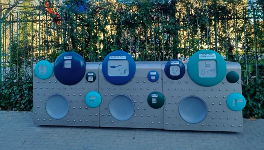 Cuatro barrios de Leganés estrenan puntos limpios gracias a una subvención europea