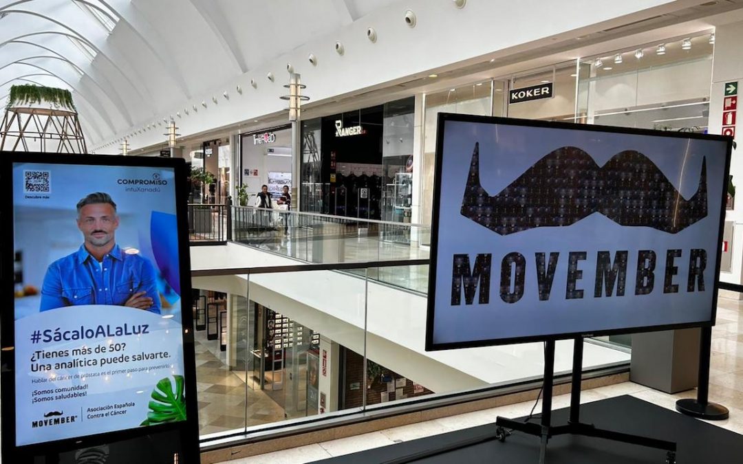 intu Xanadú se suma al movimiento ‘Movember’ con la campaña #SácaloALaLuz