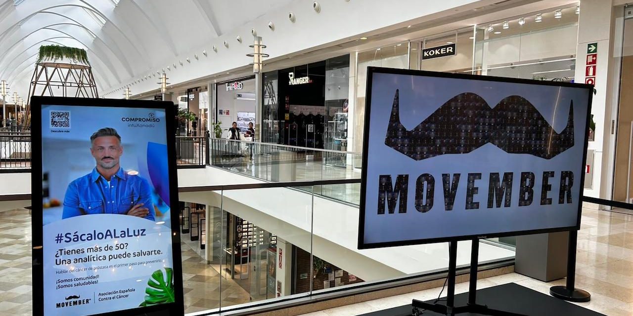 intu Xanadú se suma al movimiento ‘Movember’ con la campaña #SácaloALaLuz