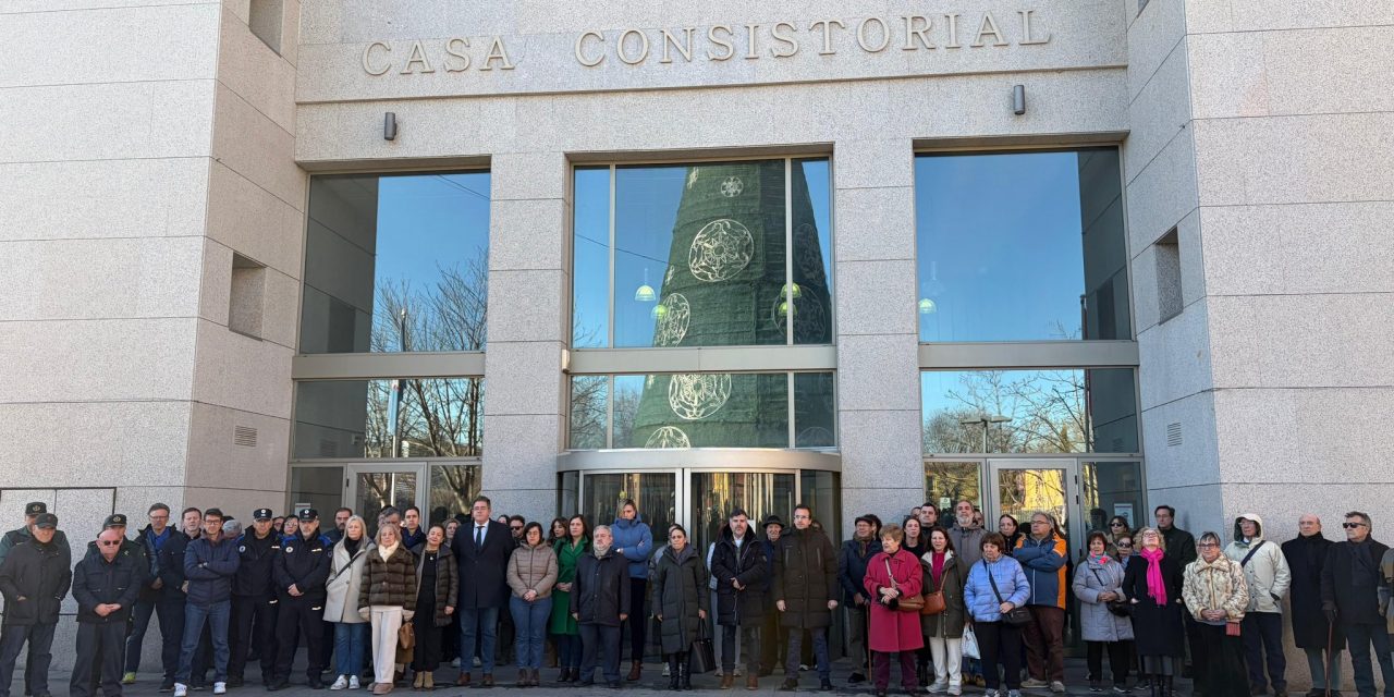Leganés muestra su solidaridad con las víctimas del accidente ferroviario de Adamuz