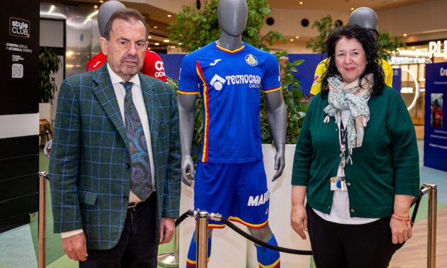 El Getafe C.F. inaugura una exposición sobre su historia y futuro en Getafe The Style Outlets