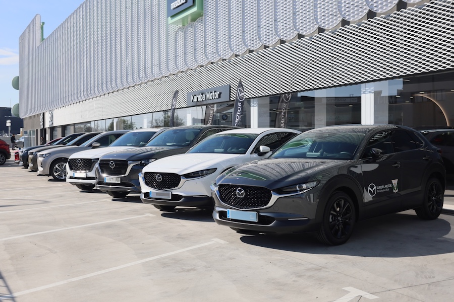 Mazda Kuroba Motor entrega su nueva flota al CD Leganés