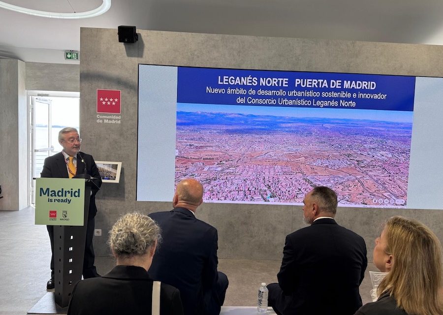 Leganés presenta en MIPIM Cannes el nuevo desarrollo urbanístico ‘Puerta de Madrid’ con 4.000 viviendas