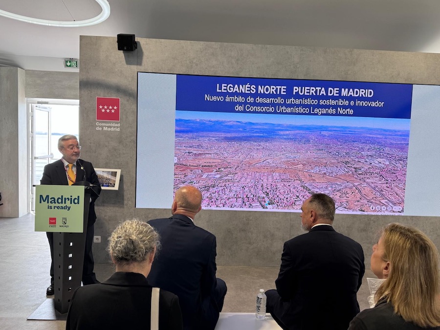 Leganés presenta en MIPIM Cannes el nuevo desarrollo urbanístico ‘Puerta de Madrid’ con 4.000 viviendas