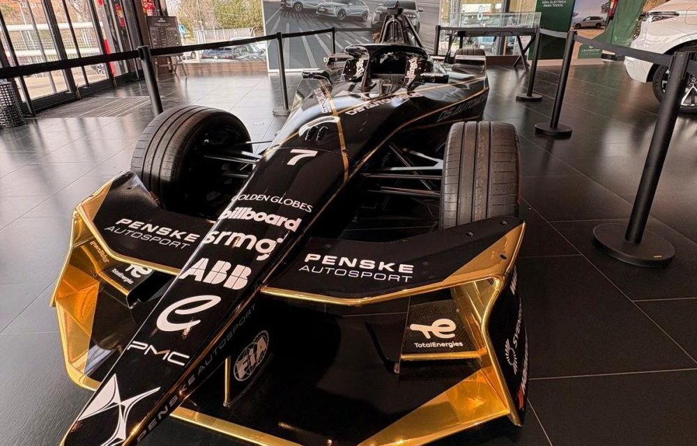 El monoplaza DS E-TENSE FE25 de DS Penske llega a DS Store Leganés en una semana dedicada a la Fórmula E