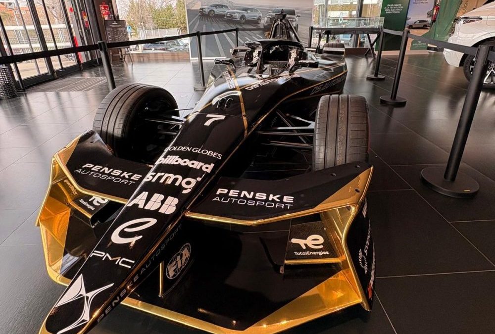 El monoplaza DS E-TENSE FE25 de DS Penske llega a DS Store Leganés en una semana dedicada a la Fórmula E