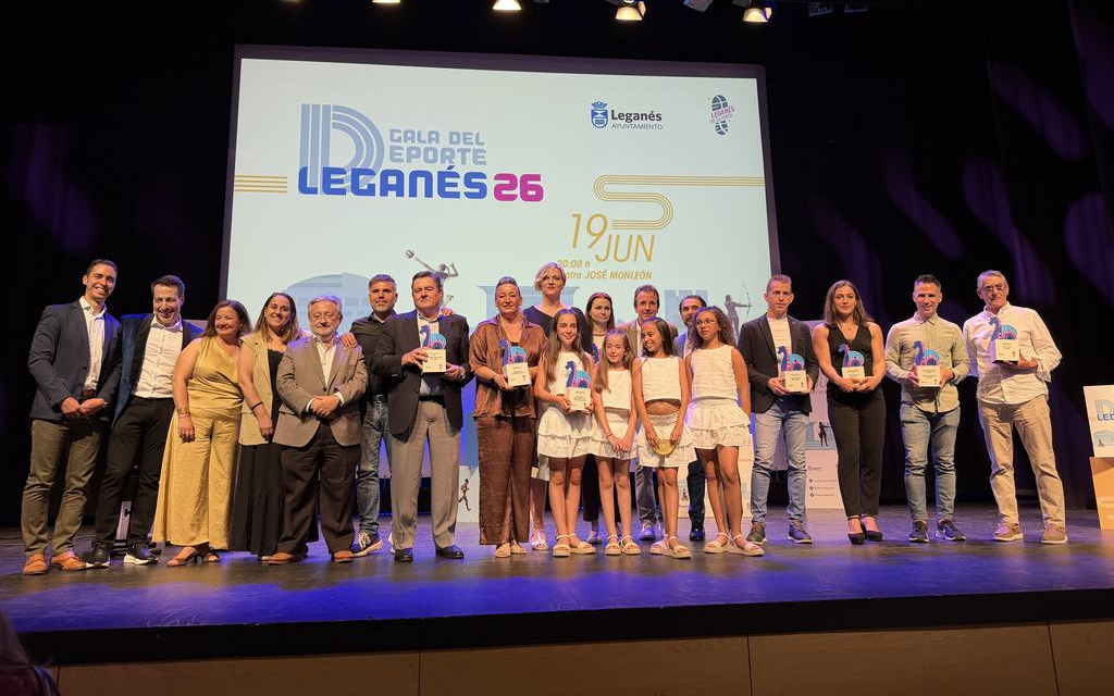 Rafa Jódar, gran protagonista de la Gala del Deporte de Leganés 2026