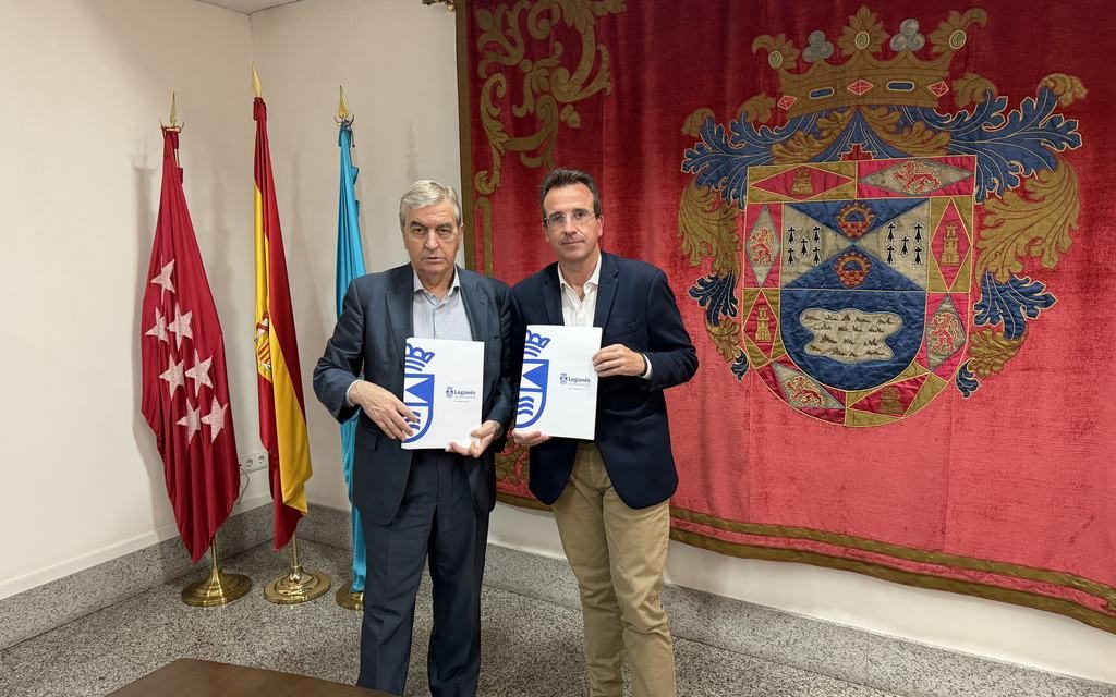 Leganés, primer municipio de la región en firmar un convenio con el COAM para acelerar las licencias urbanísticas