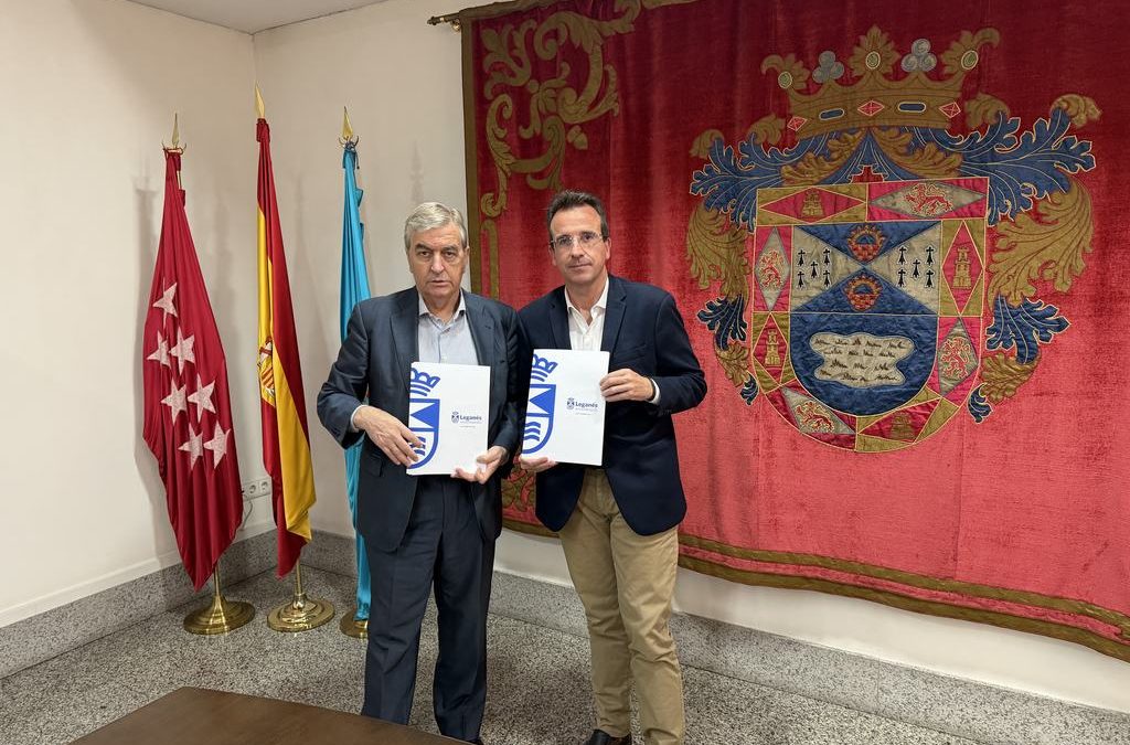 Leganés, primer municipio de la región en firmar un convenio con el COAM para acelerar las licencias urbanísticas