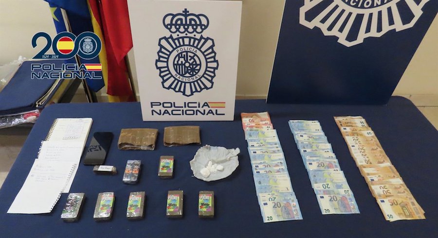 Cinco detenidos y varios puntos de venta desmantelados en  operaciones contra el tráfico de drogas desarrolladas en Leganés