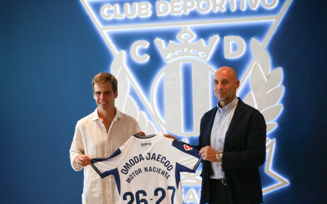 OMODA & JAECOO Motor Naciente patrocinador oficial del club CD Leganés en la temporada 2026/27