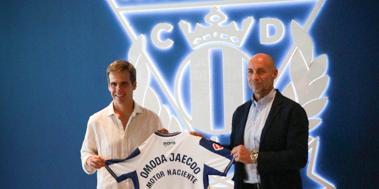 OMODA & JAECOO Motor Naciente patrocinador oficial del club CD Leganés en la temporada 2026/27