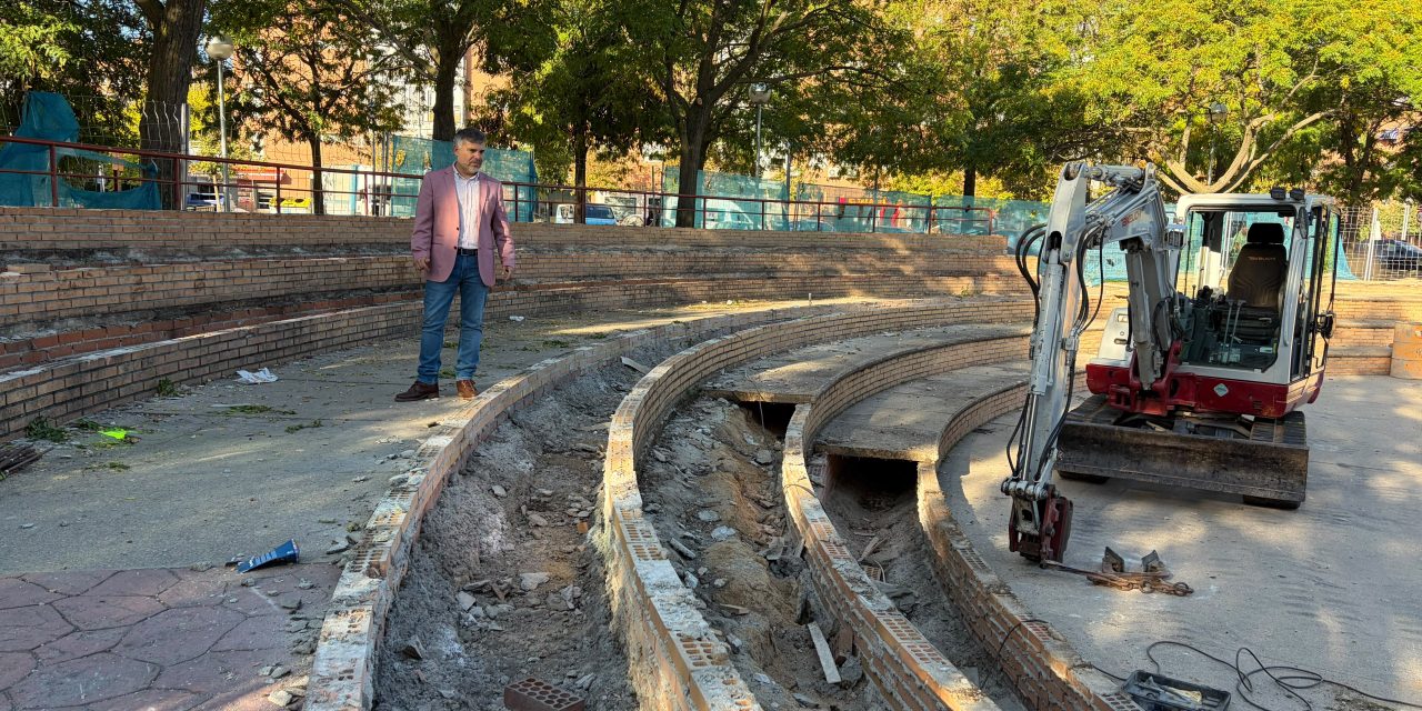 ULEG impulsa la remodelación de la Plaza del Laberinto para convertirla en un espacio de encuentro y cultura en Leganés Norte