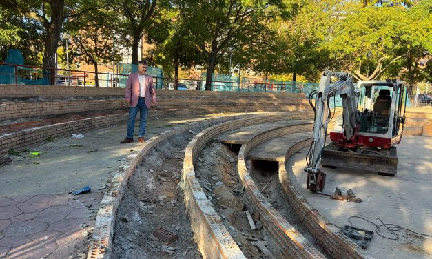 ULEG impulsa la remodelación de la Plaza del Laberinto para convertirla en un espacio de encuentro y cultura en Leganés Norte